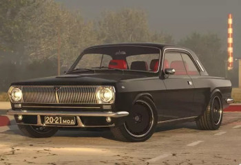 Дизайнер переосмыслил легендарный ГАЗ-24 в современном стиле