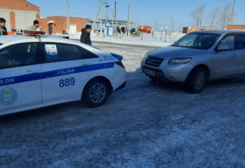 Пятерых иностранцев спасли полицейские в СКО