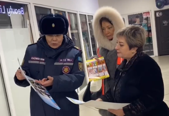 Алматыдағы сауда кешендерінде өрт қауіпсіздігіне дайындық жүргізілді