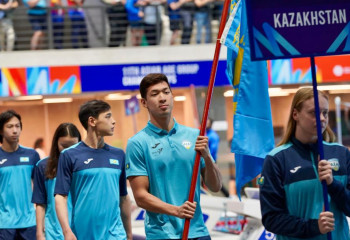 Состоялось открытие чемпионата Азии по водным видам спорта