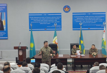 Алматыда алғашқы әскери дайындық пәнінің оқытушылары бас қосты