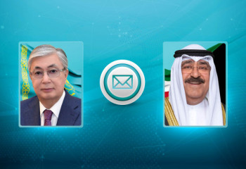 President sends  congratulatory telegram to  Emir of the State of Kuwait