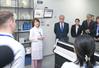 Head of State visits Center for Radiation Therapy and Diagnostics in Ust-Kamenogorsk