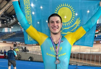 Сборная Казахстана завоевала 16 медалей на чемпионате Азии по велоспорту на треке