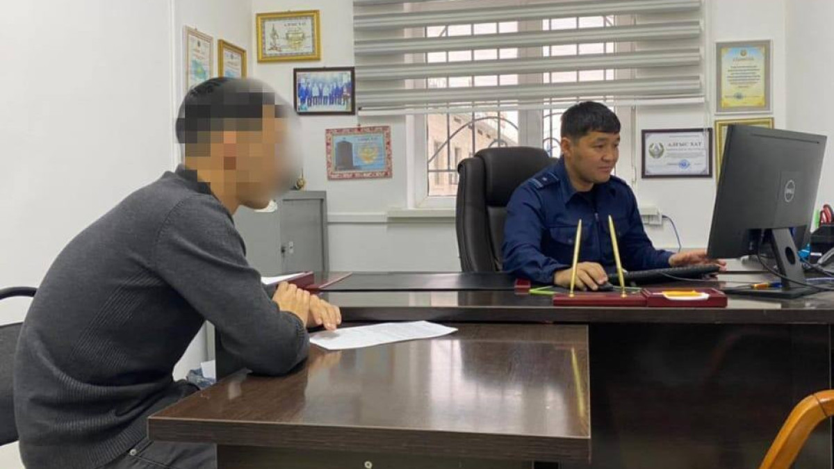 Аферист, обещавший оформить водительские права, задержан в Туркестанской области