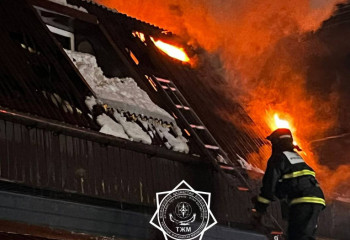 Петропавлда көлік жөндеу орталығы отқан оранды