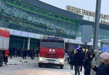 Людей эвакуировали из аэропорта Астаны из-за пожара