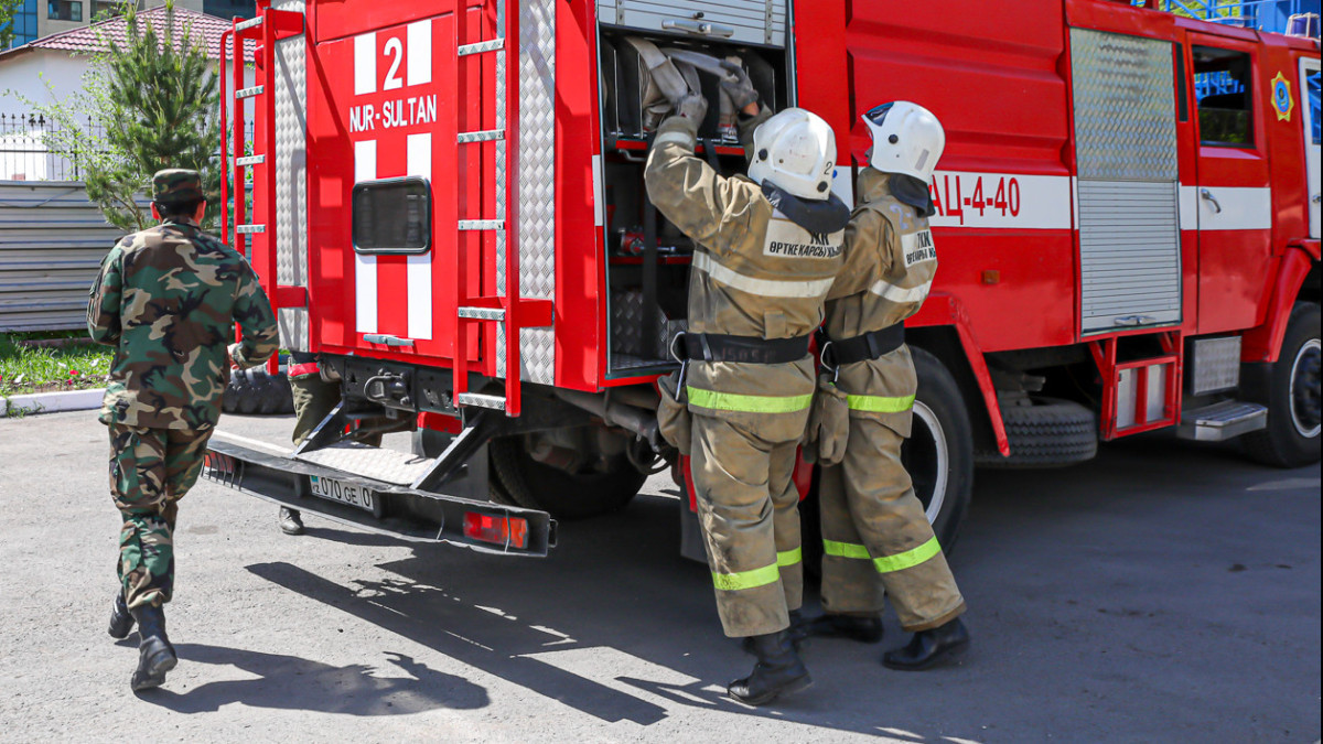 Мужчина погиб при пожаре в Акмолинской области