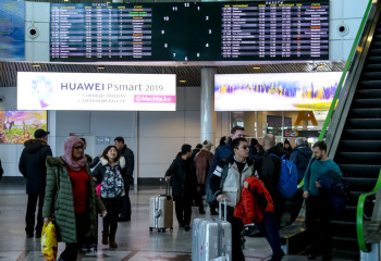 В международном аэропорту Астаны начали вылетать задержанные рейсы