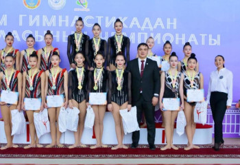 Астанада көркем гимнастикадан ашық чемпионат өтіп жатыр