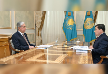 Президент принял председателя Агентства по делам государственной службы