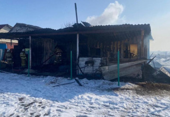 Алматы облысындағы демалыс аймағында контейнер өртенді: зардап шеккендер бар