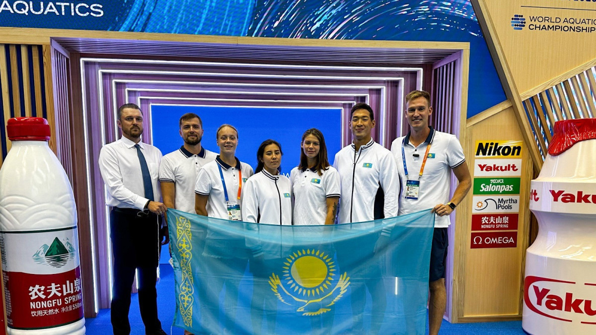 Kazakh swimmers take 11 gold, 8 silver medals at Asian Aquatics Championships