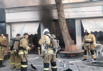 Шымкенттегі кофеханада өрт шықты