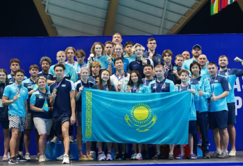 Қазақстандық жүзушілер Азия чемпионатында тарихи нәтиже көрсетті