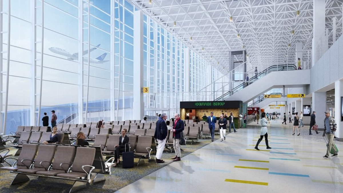  Almaty airport 