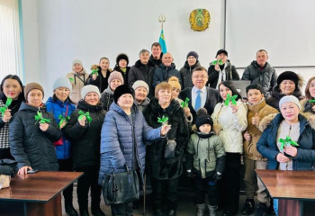 28 семьям вручили ключи от жилья в области Абай