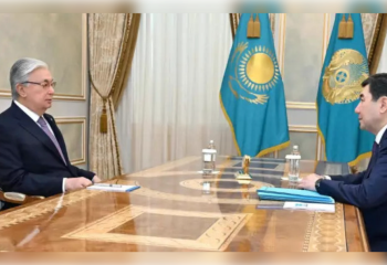 Тоқаев мәжіліс төрағасы Ерлан Қошановты қабылдады