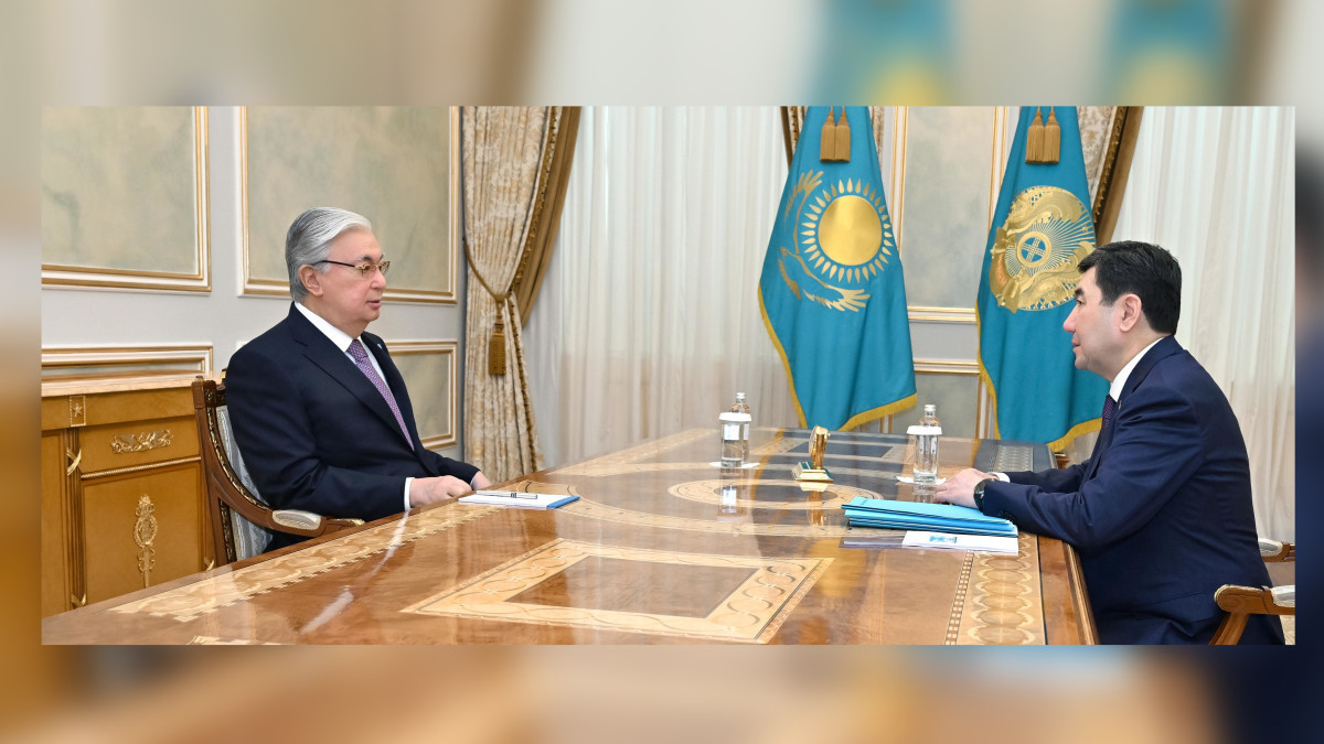 Head of State receives Majilis Speaker Yerlan Koshanov