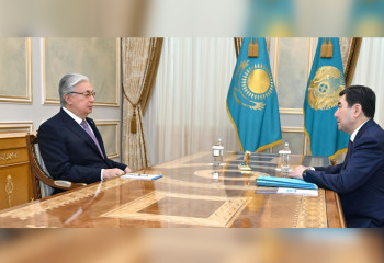 Head of State receives Majilis Speaker Yerlan Koshanov