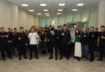 Антинаркотическую лекцию организовали для студентов в Астане