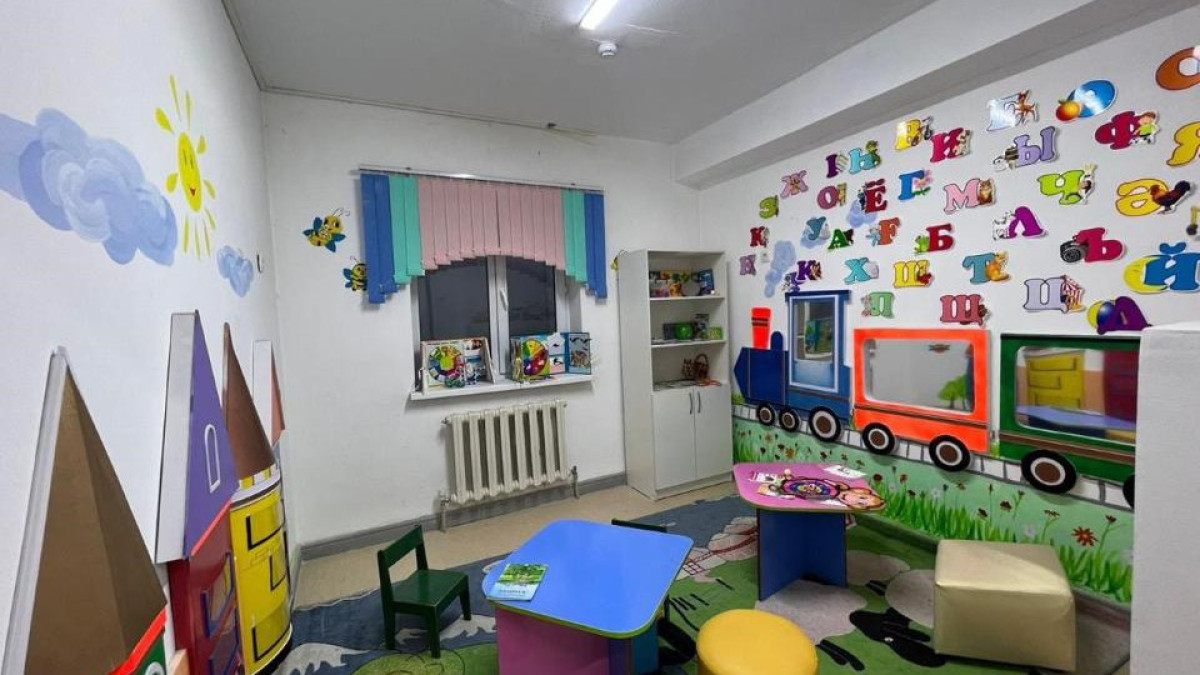 В детском саду Алматы построили искусственный город для познания мира и развития творческих способностей дошколят