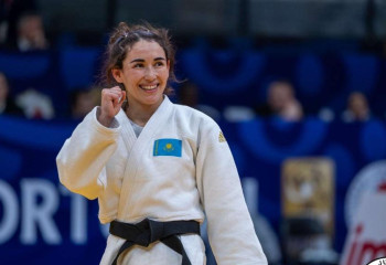 Әбиба Абужақынова Үлкен дулыға бәсекесінде күміс медаль жеңіп алды