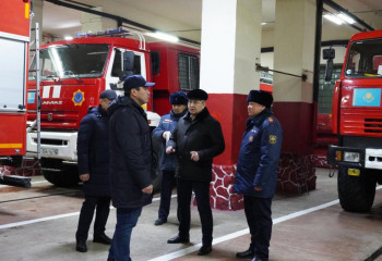 Төтенше жағдайлар министрі жұмыс сапарымен Абай облысына барды