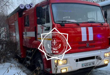 При пожаре в Усть-Каменогорске погиб человек