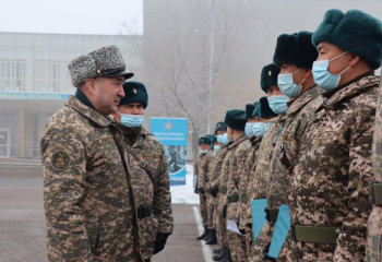 Офицеры Сухопутных войск проверили воинские части южного региона