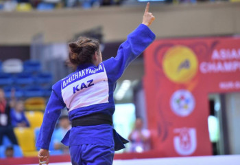 Казахстанка завоевала «серебро» на Grand Slam в Ташкенте