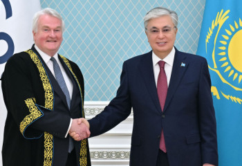 Head of State takes part in swearing-in ceremony of AIFC Court Chief Justice