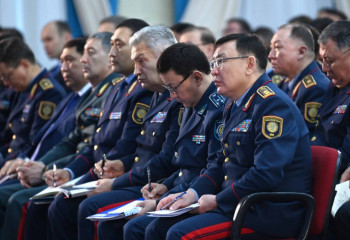 Ішкі істер министрлігіндегі лауазым иелері аттестациядан өтеді