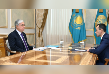 Мемлекет басшысы Сенат төрағасы Мәулен Әшімбаевты қабылдады