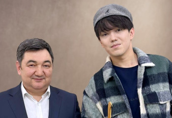 Dimash Qudaibergen receives scientific copy of  most ancient kobyz