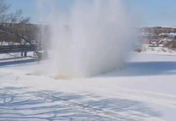 ШҚО-да мұзды ұсақтау жұмыстары жүргізілуде