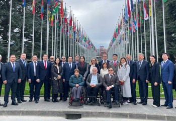 Kazakhstan’s Report on the Rights of Persons with Disabilities Presented in Geneva