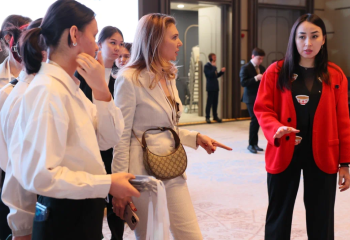 Казахстанская предпринимательница Жанна Кан собрала бизнесвумен в Ташкенте