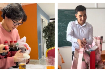 Один в женском коллективе: как парни поздравляли по 20-40 девушек восхитило соцсети