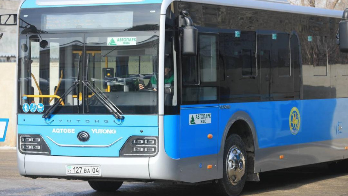 30 новых автобусов пополнили автопарк Актобе