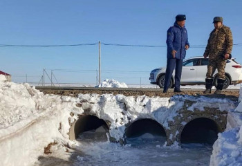 Ақтөбе облысында су тасқынына қарсы жұмыстар жүргізілуде