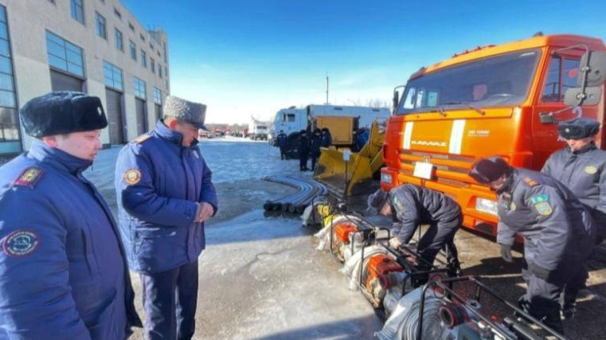 В Актюбинской области ведется противопаводковая подготовка