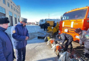 В Актюбинской области ведется противопаводковая подготовка