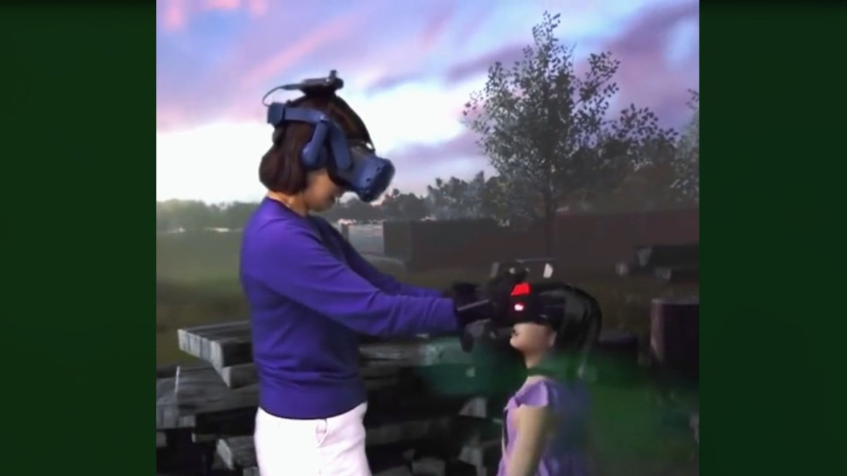 Женщина встретилась с умершей дочерью благодаря шлему виртуальной реальности