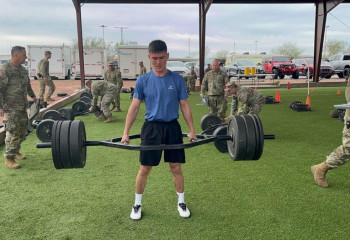 Казахстанские солдаты стали 