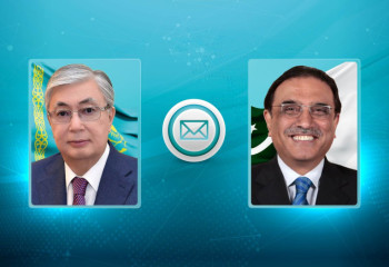 Тоқаев қайта сайланған Пәкістан президентін құттықтады