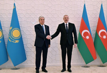 Мемлекет басшысы Әзербайжан президентімен келіссөз жүргізді