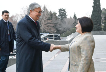 Мемлекет басшысы Бакуде Милли Мәжілістің Төрағасымен кездесті