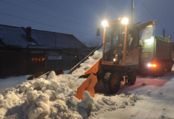 Астанада бір күнде 28 мың текше метр қар тазаланды