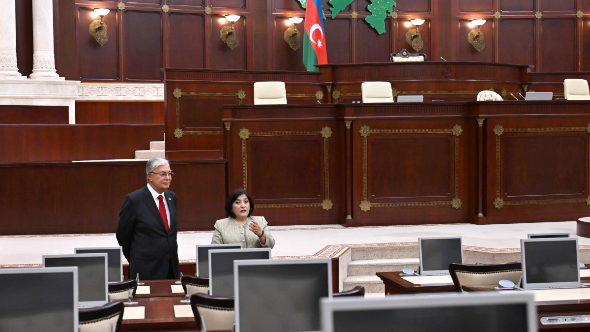 Head of State holds talks with Milli Majlis Chair of Azerbaijan Sahiba Gafarova